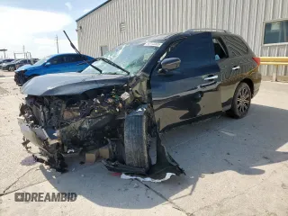 2017 Nissan Pathfinder S with VIN 5N1DR2MN8HC614311, listed as a Copart auction lot 55310065 with Not provided miles and Salvage title. Bid and sale history available at DreamBid. Image 1.