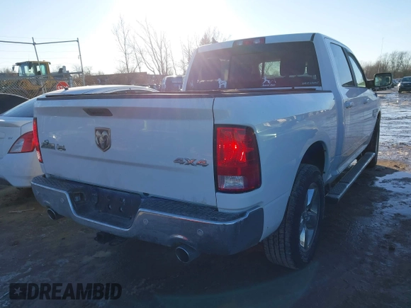 2019 Ram 1500 Classic Lone Star with VIN 1C6RR7LT3KS570147, listed as a IAAI auction lot 41430282 with 17,033 mi miles. Bid and sale history available at carsss.com. Image 4.