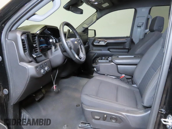 2024 Chevrolet Silverado 1500 LT with VIN 3GCPDKEK2RG420277, listed as a Copart auction lot 56982855 with 9,639 mi miles and Salvage Title. Bid and sale history available at DreamBid. Image 9.