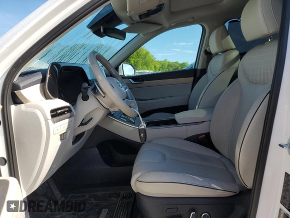 2023 Hyundai Palisade Limited z VIN KM8R5DGE6PU598904, wystawiony jako Copart lot #58181905 z przebiegiem 35 696 mil mil oraz Szkoda całkowita • Salvage title. Historia ofert i sprzedaży dostępna na DreamBid. Obrazek 7.