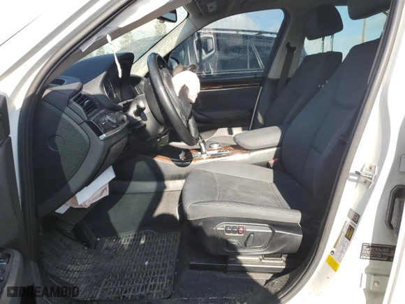 2015 BMW X3 sDrive28i with VIN 5UXWZ7C56F0F75598, listed as a Copart auction lot 50901874 with 159,939 mi miles and Salvage Title. Bid and sale history available at carsss.com. Image 7.