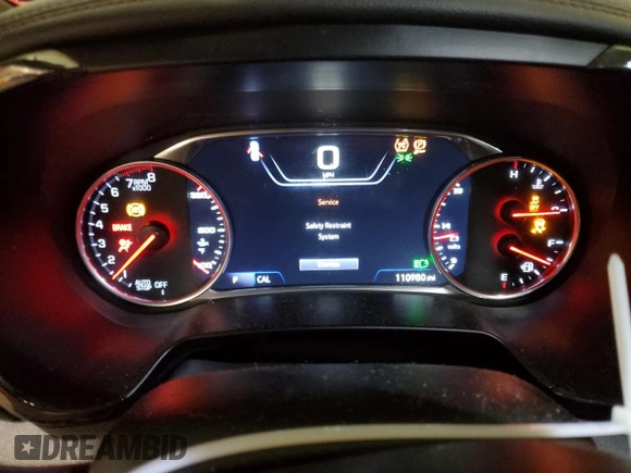2019 Chevrolet Blazer RS with VIN 3GNKBJRS3KS690164, listed as a Copart auction lot 84563264 with 110,980 mi miles and Salvage Title. Bid and sale history available at DreamBid. Image 9.