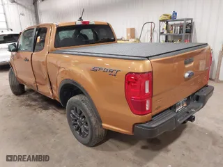 2020 Ford Ranger XL with VIN 1FTER1FH1LLA06665, listed as a IAAI auction lot 41957448 with 9,160 mi miles. Bid and sale history available at carsss.com. Image 3.