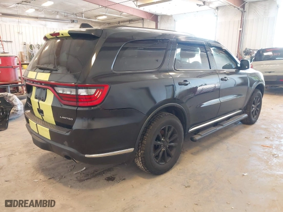 2014 Dodge Durango Limited with VIN 1C4RDJDG3EC585803, listed as a IAAI auction lot 42049378 with 180,722 mi miles. Bid and sale history available at carsss.com. Image 4.