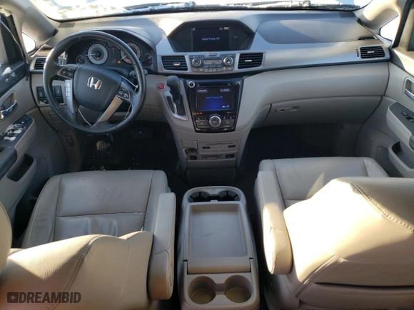 2015 Honda Odyssey EX-L with VIN 5FNRL5H66FB048813, listed as a Copart auction lot 46107255 with 175,888 mi miles and Clean Title. Bid and sale history available at carsss.com. Image 8.