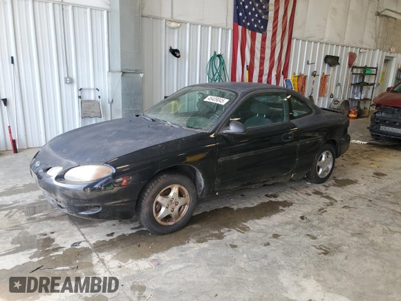 2001 Ford Escort ZX2 with VIN 3FAFP11331R134772, listed as a Copart auction lot 46409045 with 82,221 mi miles and Clean Title. Bid and sale history available at carsss.com. Image 1.