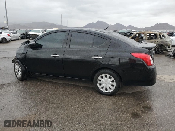 2015 Nissan Versa SV with VIN 3N1CN7AP3FL937572, listed as a Copart auction lot 48723205 with 207,784 mi miles and Salvage Title. Bid and sale history available at carsss.com. Image 2.