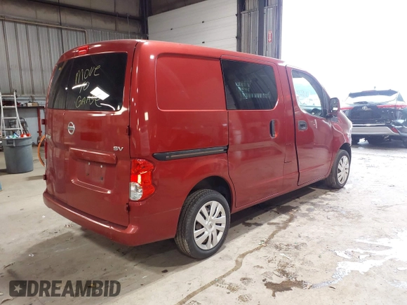 2019 Nissan NV200 S with VIN 3N6CM0KN8KK701873, listed as a IAAI auction lot 42445266 with 144,890 mi miles and . Bid and sale history available at DreamBid. Image 4.