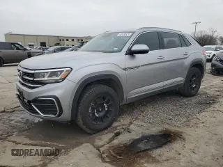 2022 Volkswagen Atlas SEL Premium R-Line with VIN 1V2FE2CA9NC213092, listed as a Copart auction lot 43430625 with 53,426 mi miles and Salvage title. Bid and sale history available at DreamBid. Image 1.