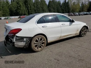 2017 Mercedes-Benz C 300 with VIN 55SWF4KB9HU213880, listed as a Copart auction lot 52510285 with 86,383 mi miles and Salvage Title. Bid and sale history available at carsss.com. Image 3.