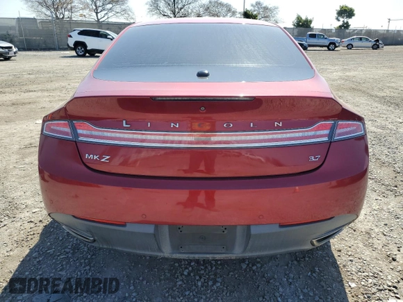 2014 Lincoln MKZ with VIN 3LN6L2GK4ER828009, listed as a Copart auction lot 49813955 with 117,934 mi miles and Salvage Title. Bid and sale history available at carsss.com. Image 6.