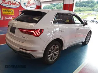 2023 Audi Q3 S line Premium with VIN WA1DECF34P1100929, listed as a IAAI auction lot 42789881 with 52,586 mi miles and . Bid and sale history available at DreamBid. Image 7.