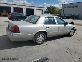 2004 Mercury Grand Marquis LS Premium with VIN 2MEFM75WX4X623362, listed as a Copart auction lot 71771224 with 58,520 mi miles and Salvage Title. Bid and sale history available at carsss.com. Image 3.