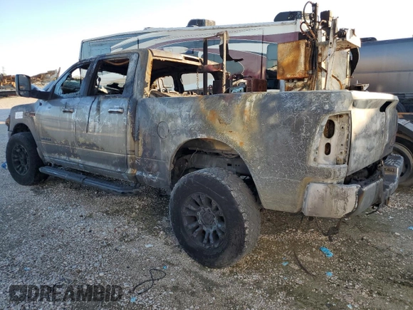 2022 Ram 2500 Big Horn with VIN 3C6UR5DJ0NG397629, listed as a Copart auction lot 86554734 with 0 mi miles and Non Repairable. Bid and sale history available at carsss.com. Image 2.