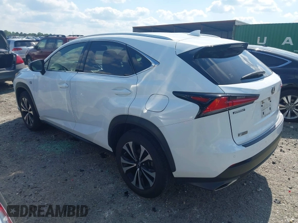 2021 Lexus NX 300 F Sport z VIN JTJSARDZ4M5022706, wystawiony jako IAAI lot #42198586 z przebiegiem 46 305 mil mil oraz . Historia ofert i sprzedaży dostępna na DreamBid. Obrazek 3.