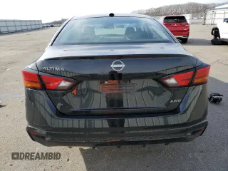 2025 Nissan Altima SV with VIN 1N4BL4DW0SN323160, listed as a Copart auction lot 46409795 with 7,821 mi miles and Salvage Title. Bid and sale history available at DreamBid. Image 6.