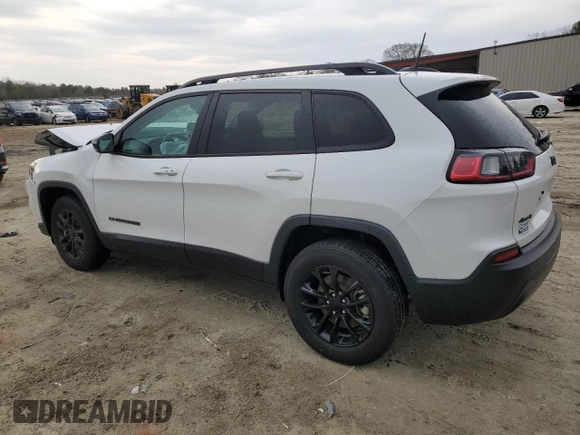 2023 Jeep Cherokee Altitude Lux with VIN 1C4PJMMB2PD109027, listed as a Copart auction lot 50209545 with 24,500 mi miles and Salvage Title. Bid and sale history available at carsss.com. Image 2.