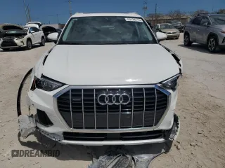 2021 Audi Q3 Premium with VIN WA1AUCF39M1133071, listed as a Copart auction lot 53138115 with 21,639 mi miles and Salvage Title. Bid and sale history available at carsss.com. Image 5.