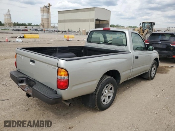 2004 Toyota Tacoma with VIN 5TENL42N54Z328517, listed as a Copart auction lot 55991855 with 117,673 mi miles and Clean title. Bid and sale history available at DreamBid. Image 3.