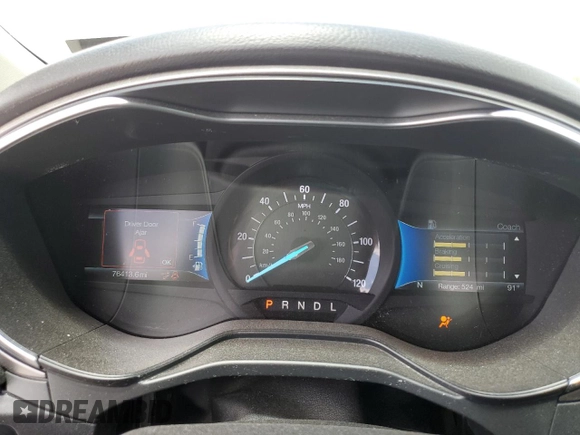 2020 Ford Fusion SE z VIN 3FA6P0LUXLR254247, wystawiony jako Copart lot #60658095 z przebiegiem 76 413 mil mil oraz Szkoda całkowita • Salvage title. Historia ofert i sprzedaży dostępna na DreamBid. Obrazek 9.