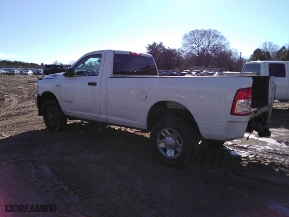 2019 Ram 2500 Tradesman with VIN 3C6MR5AJXKG553806, listed as a Copart auction lot 85029804 with 104,311 mi miles and Salvage Title. Bid and sale history available at carsss.com. Image 2.