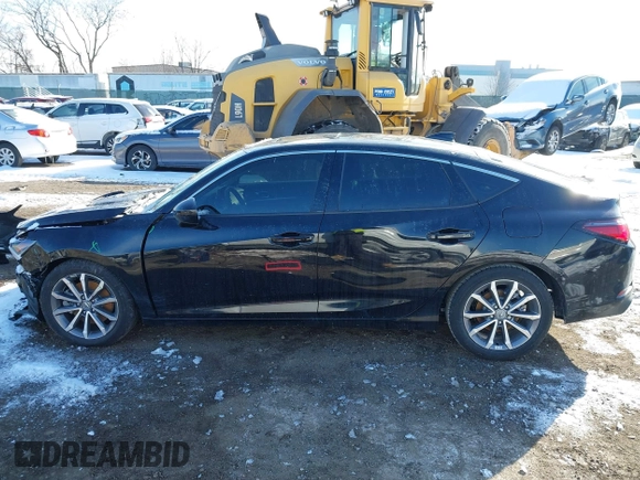 2025 Acura Integra with VIN 19UDE4H24SA010061, listed as a IAAI auction lot 41401387 with 633 mi miles and . Bid and sale history available at DreamBid. Image 15.