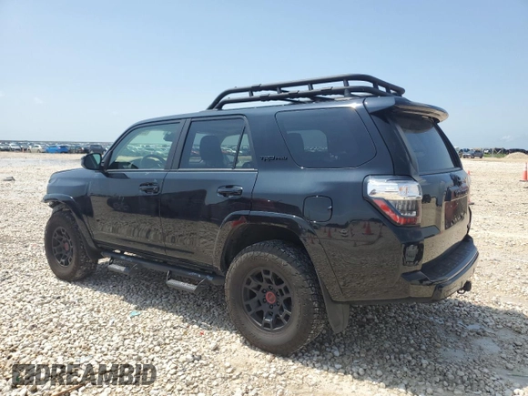 2022 Toyota 4Runner TRD Pro with VIN JTELU5JR2N6004630, listed as a Copart auction lot 55599975 with 79,746 mi miles and Salvage title. Bid and sale history available at DreamBid. Image 2.