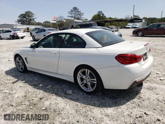 2018 BMW 4 Series 430i with VIN WBA4Z1C54JEC70213, listed as a Copart auction lot 50502875 with 112,521 mi miles and Clean Title. Bid and sale history available at DreamBid. Image 2.
