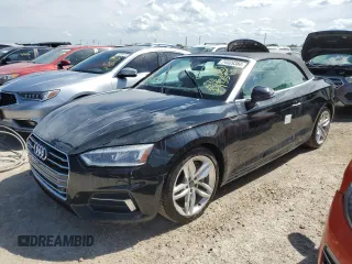 2019 Audi A5 Cabriolet Premium Plus z VIN WAUYNGF55KN007979, wystawiony jako Copart lot #74339384 z przebiegiem Nie podano mil oraz Nie do naprawy • Non repairable. Historia ofert i sprzedaży dostępna na DreamBid. Obrazek 1.