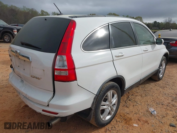 2011 Honda CR-V EX-L with VIN JHLRE3H76BC012055, listed as a IAAI auction lot 41908536 with 172,878 mi miles. Bid and sale history available at carsss.com. Image 4.