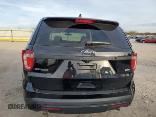 2016 Ford Utility Police Interceptor with VIN 1FM5K8AR4GGD31852, listed as a Copart auction lot 81687774 with 89,612 mi miles and Salvage Title. Bid and sale history available at carsss.com. Image 6.