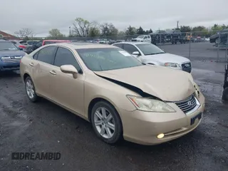2008 Lexus ES 350 with VIN JTHBJ46G282185734, listed as a IAAI auction lot 41960980 with 176,752 mi miles. Bid and sale history available at carsss.com. Image 1.