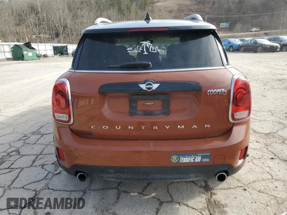 2018 MINI Countryman Cooper S with VIN WMZYT5C39J3E61682, listed as a Copart auction lot 45641125 with 98,496 mi miles and Salvage title. Bid and sale history available at DreamBid. Image 6.