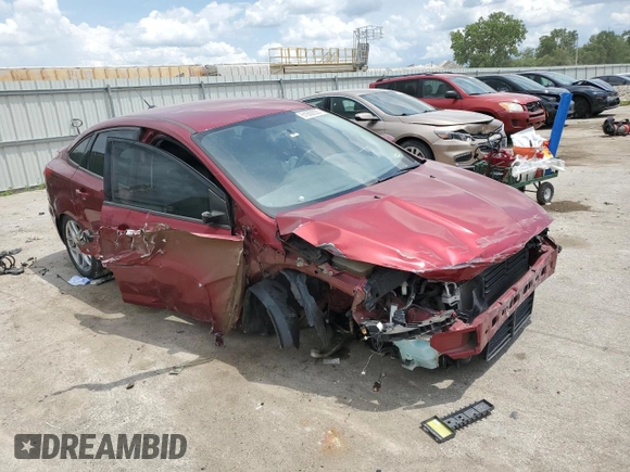 2015 Ford Focus SE with VIN 1FADP3F22FL368703, listed as a Copart auction lot 61609235 with 147,269 mi miles and Salvage title. Bid and sale history available at DreamBid. Image 4.
