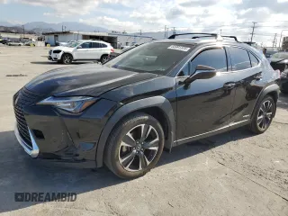 2022 Lexus UX with VIN JTHX9JBH3N2062550, listed as a Copart auction lot 44991325 with 78,236 mi miles and Salvage Title. Bid and sale history available at carsss.com. Image 1.