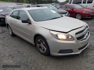 2013 Chevrolet Malibu LS with VIN 1G11A5SAXDF316098, listed as a IAAI auction lot 41980207 with 204,268 mi miles. Bid and sale history available at carsss.com. Image 1.
