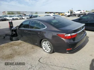2014 Lexus ES 300h Hybrid with VIN JTHBW1GG7E2047214, listed as a Copart auction lot 51480865 with 100,133 mi miles and Salvage Title. Bid and sale history available at carsss.com. Image 2.