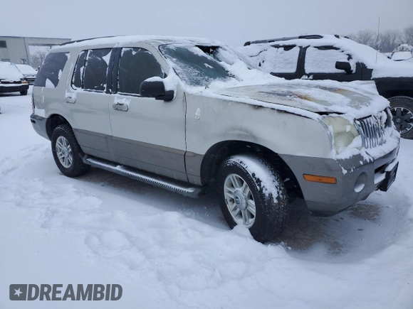 2004 Mercury Mountaineer Convenience z VIN 4M2ZU86W44UJ08815, wystawiony jako Copart lot #44847325 z przebiegiem Nie podano mil oraz Czysty tytuł • Clean title. Historia ofert i sprzedaży dostępna na DreamBid. Obrazek 4.