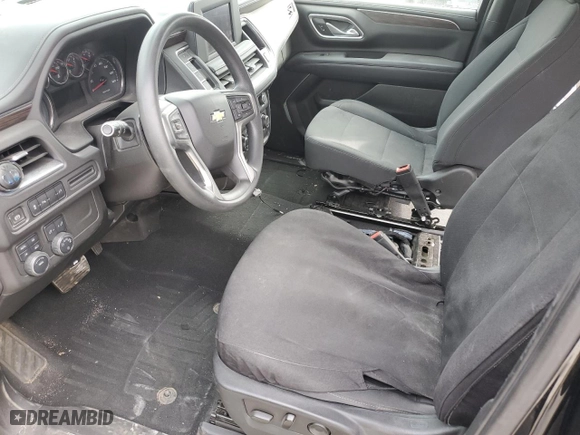2021 Chevrolet Tahoe Commercial with VIN 1GNSKLED4MR375172, listed as a Copart auction lot 48986465 with 0 mi miles and Salvage Title. Bid and sale history available at carsss.com. Image 7.