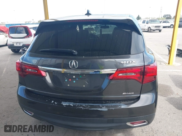 2014 Acura MDX with VIN 5FRYD4H22EB003896, listed as a IAAI auction lot 42014850 with 159,012 mi miles. Bid and sale history available at carsss.com. Image 16.