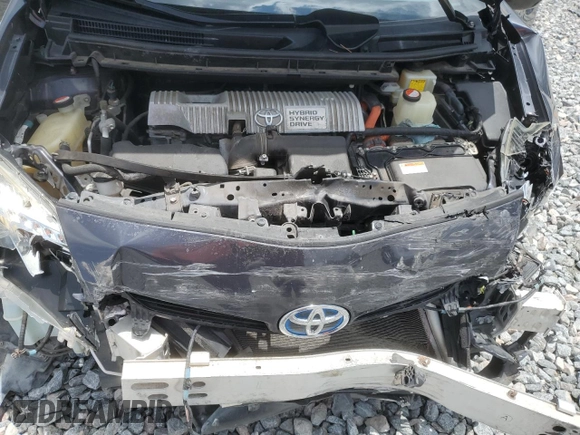 2014 Toyota Prius Four z VIN JTDKN3DU4E0394375, wystawiony jako Copart lot #59415685 z przebiegiem 124 117 mil mil oraz Szkoda całkowita • Salvage title. Historia ofert i sprzedaży dostępna na DreamBid. Obrazek 11.