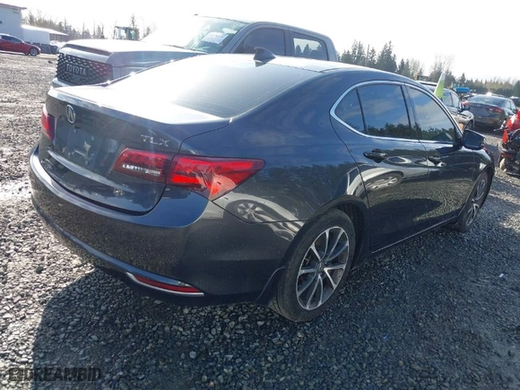 2016 Acura TLX V6 with VIN 19UUB2F33GA005093, listed as a IAAI auction lot 41937456 with 72,349 mi miles. Bid and sale history available at carsss.com. Image 4.