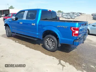 2019 Ford F-150 XL with VIN 1FTEW1EP0KFD47831, listed as a IAAI auction lot 41887760 with 106,495 mi miles and . Bid and sale history available at DreamBid. Image 3.