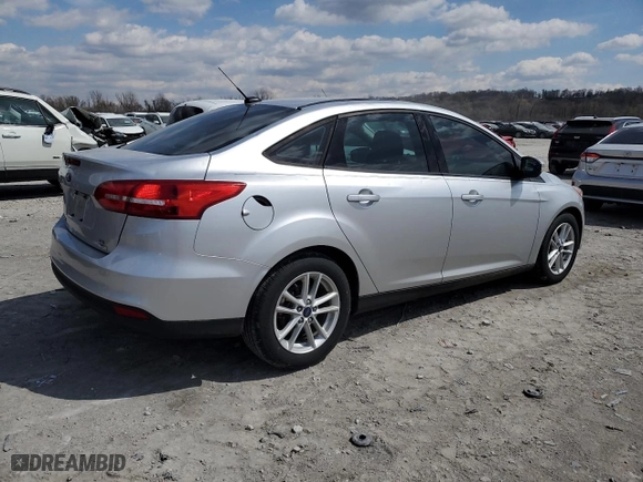 2017 Ford Focus SE with VIN 1FADP3FE3HL264167, listed as a Copart auction lot 50120665 with 53,437 mi miles and Salvage Title. Bid and sale history available at carsss.com. Image 3.