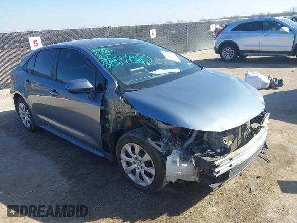2021 Toyota Corolla LE with VIN 5YFEPMAE2MP174599, listed as a IAAI auction lot 41669966 with 95,791 mi miles and . Bid and sale history available at DreamBid. Image 1.