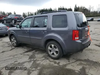 2014 Honda Pilot EX-L with VIN 5FNYF4H57EB041310, listed as a Copart auction lot 49483535 with 163,419 mi miles and Salvage Title. Bid and sale history available at carsss.com. Image 2.