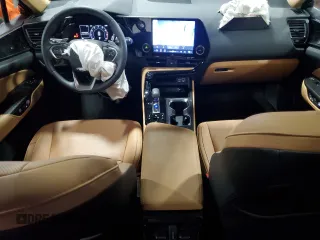 2024 Lexus NX 350 with VIN 2T2AGCEZXRC037757, listed as a Copart auction lot 54009755 with 16,978 mi miles and Salvage title. Bid and sale history available at DreamBid. Image 8.