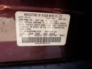 2014 Infiniti QX50 Journey with VIN JN1BJ0HP0EM210222, listed as a Copart auction lot 42376295 with 133,068 mi miles and Salvage Title. Bid and sale history available at carsss.com. Image 13.