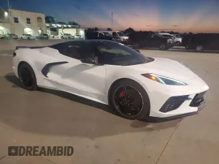 2021 Chevrolet Corvette 2LT with VIN 1G1YB3D40M5114061, listed as a Copart auction lot 81177374 with 0 mi miles and Non Repairable. Bid and sale history available at carsss.com. Image 4.