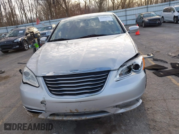 2012 Chrysler 200 Touring with VIN 1C3CCBBB8CN210825, listed as a IAAI auction lot 41828224 with 129,966 mi miles. Bid and sale history available at carsss.com. Image 12.